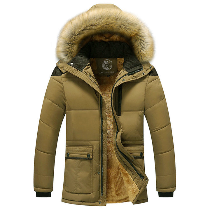 Veste parka en polaire chaude – Veste d'hiver élégante en matériau de haute qualité