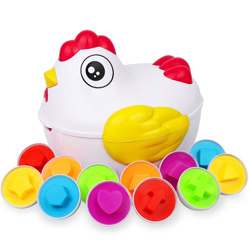 Kreatives Eierpuzzle für Kinder - EggCiting Puzzle Set