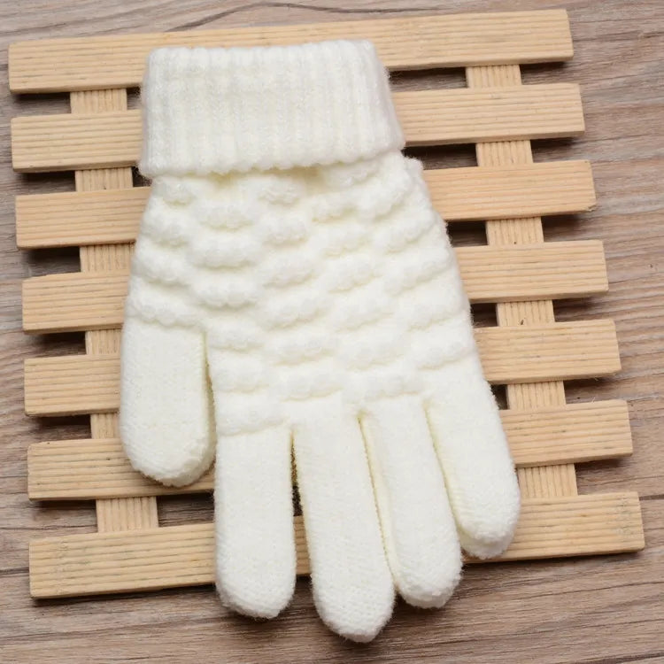 Gestrickte Touchscreen-Handschuhe für Frauen - Amara