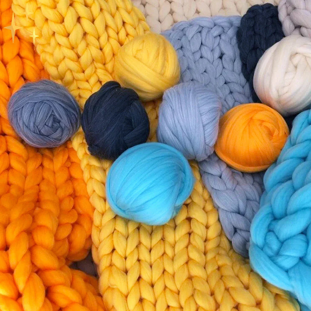 LuxeWool Chunky XL – Kuschelige Luxuswolle trifft stilvolles DIY-Design
