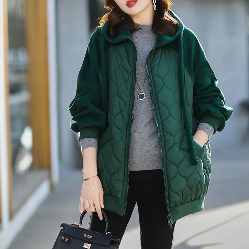 Ylka Jacket | Übergroße Steppjacke mit Kapuze für winterlichen Komfort