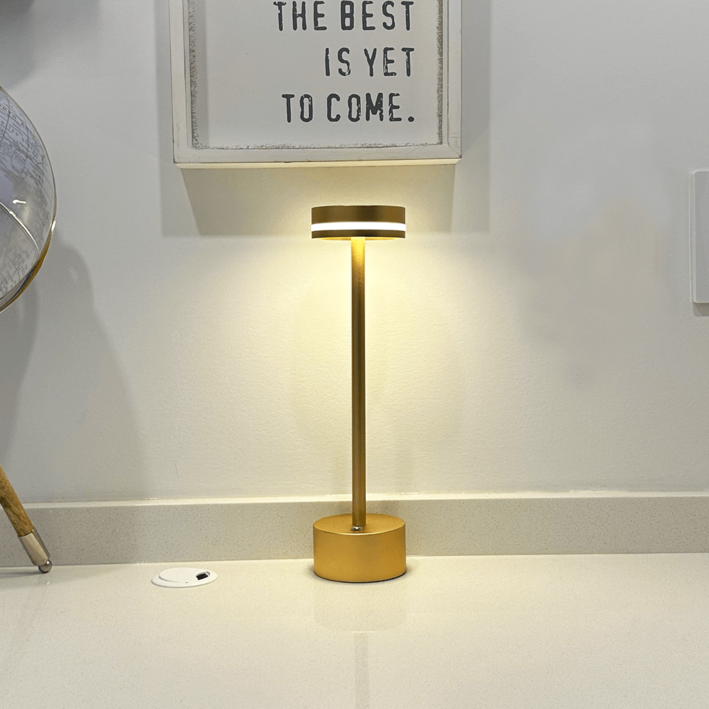 Devako LuxeLight | Kabellose Tischleuchte - Beleuchten Sie Ihren Raum mit Raffinesse