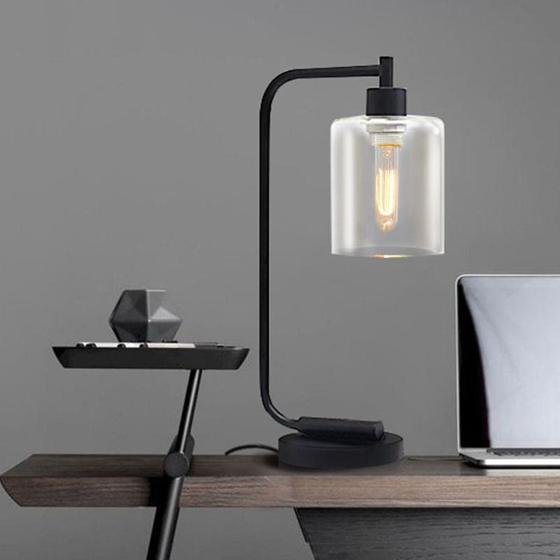 Ambiance - Stilvolle zylindrische Tischleuchte für einen modernen Look