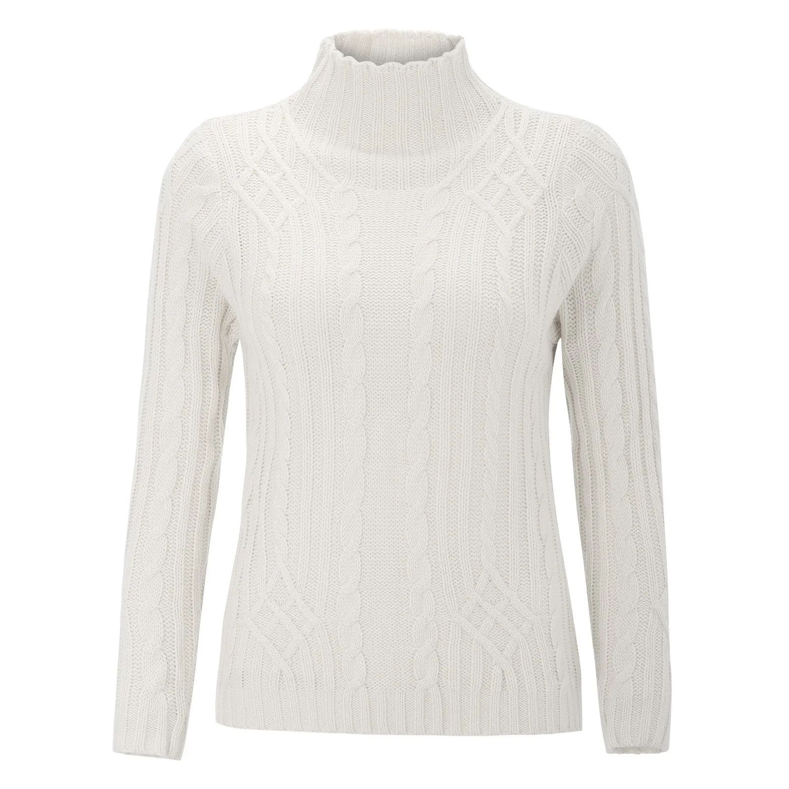 Yelko sweater | afslappet damepullover med halv lynlås | komfort og alsidig stil