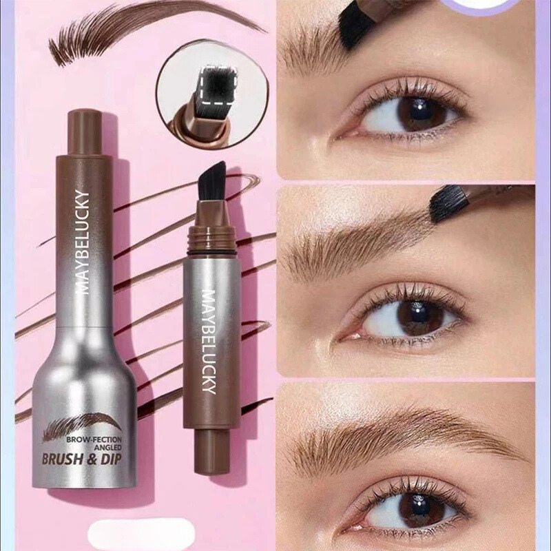 BrowGlam - Augenbrauenfärbestift mit breitem Pinsel