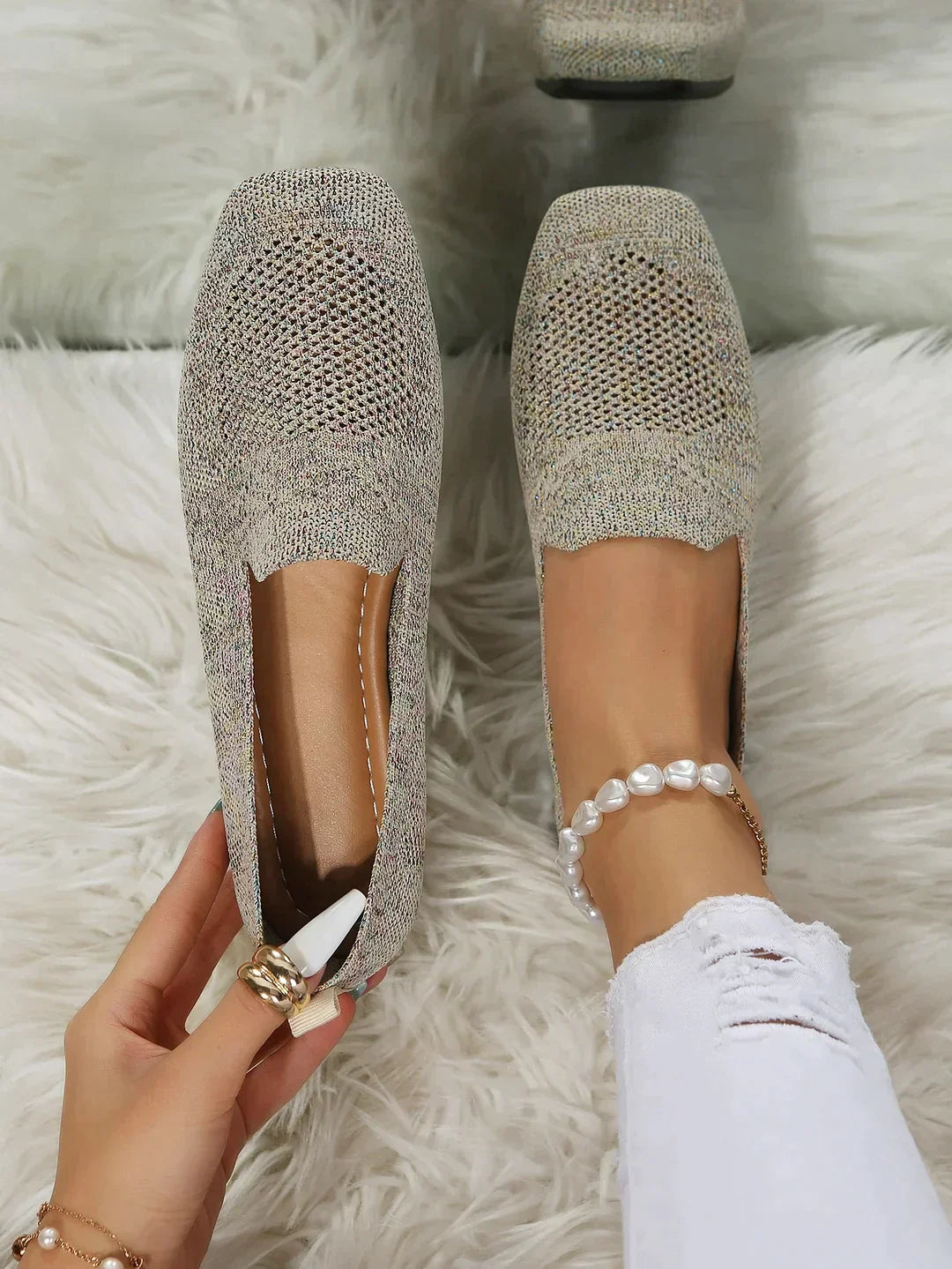 Simra - Rutschfeste flache Schuhe - Komfort und Stil!