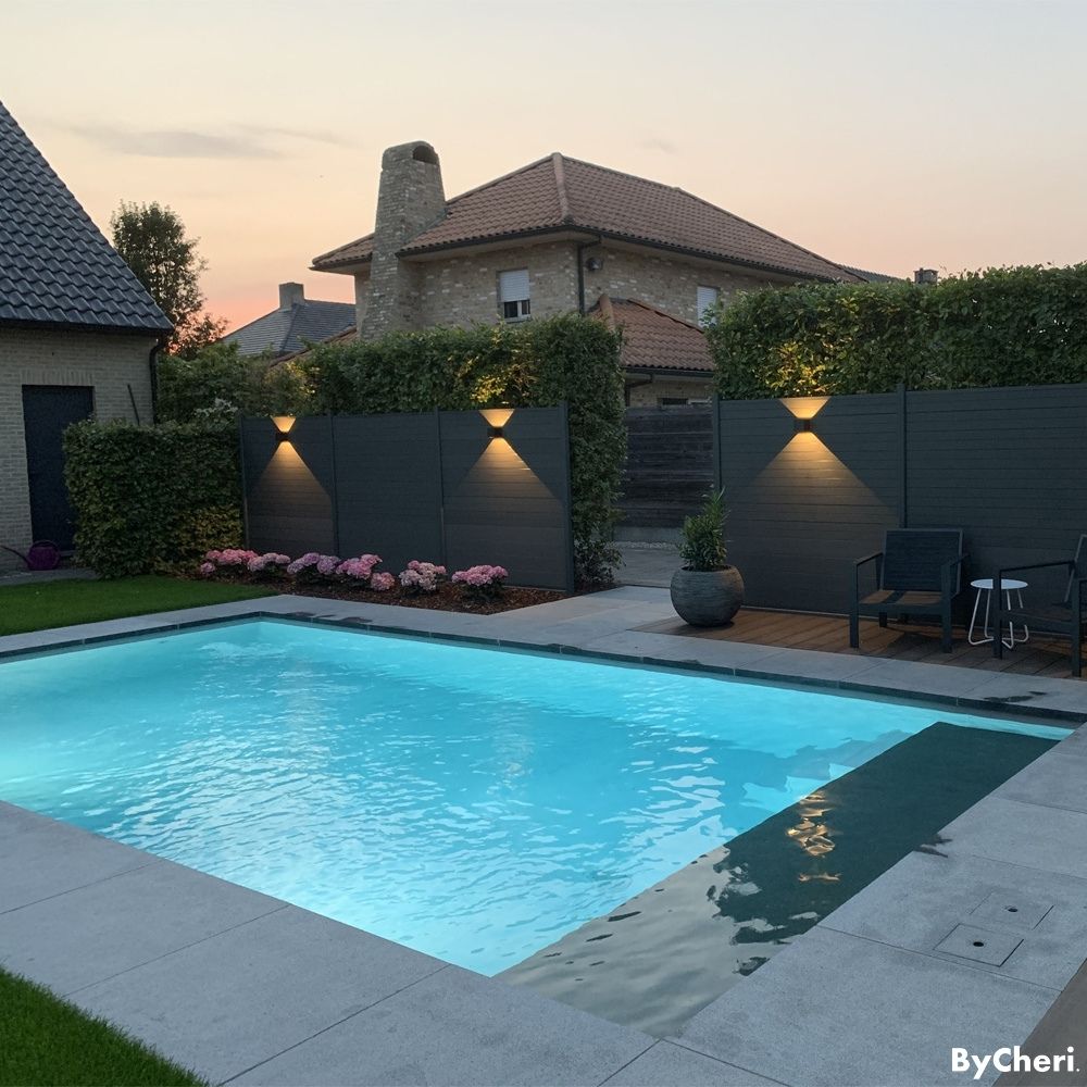 LED Wandleuchte – Wasserdichte IP65 Up & Down Lampe für Innen & Außen