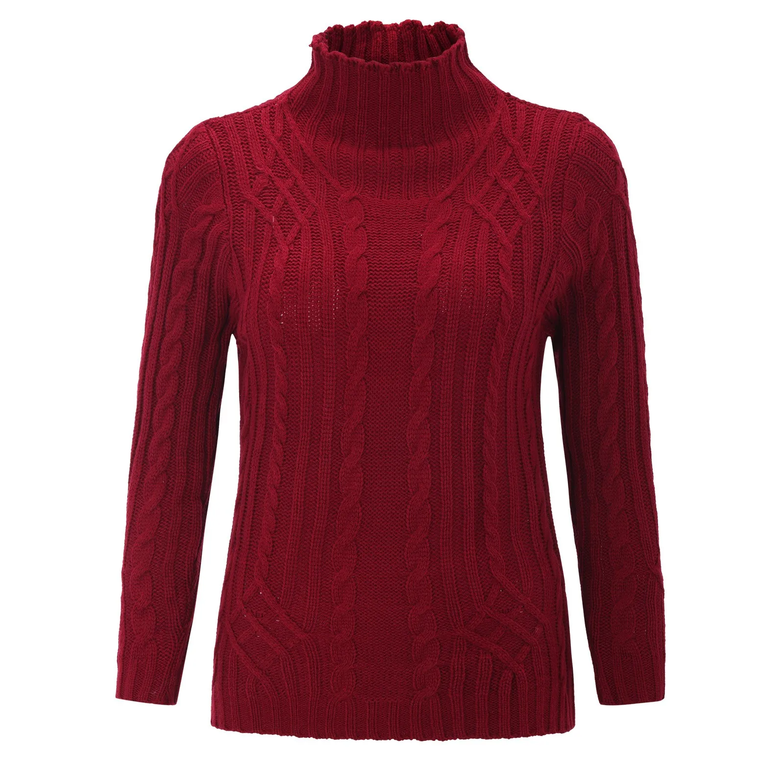 Yelko sweater | afslappet damepullover med halv lynlås | komfort og alsidig stil