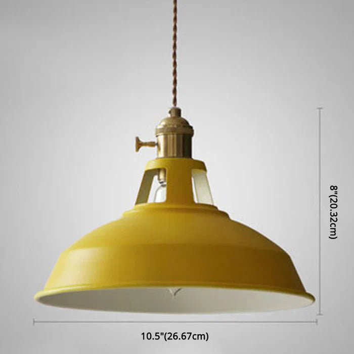 LumiIron – Lampada a sospensione industriale retrò in metallo – Regolabile e robusta