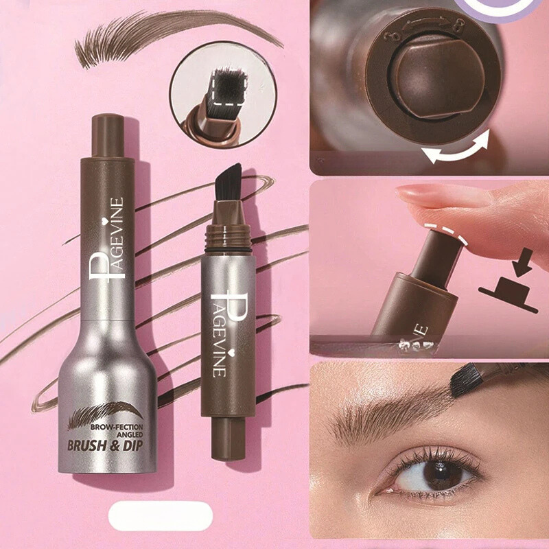BrowGlam - Augenbrauenfärbestift mit breitem Pinsel
