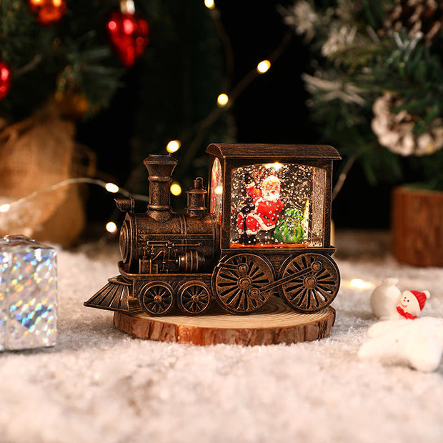 CarolRider | Jule-spilleur-tog med nostalgisk lokomotiv