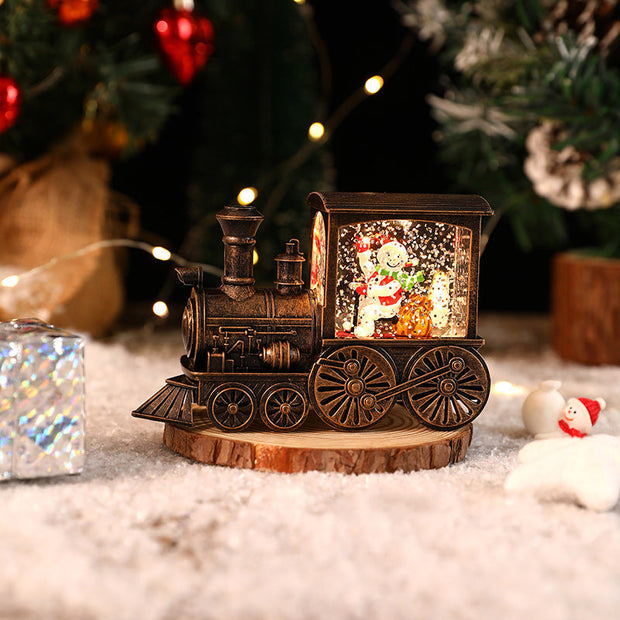 CarolRider | Jule-spilleur-tog med nostalgisk lokomotiv