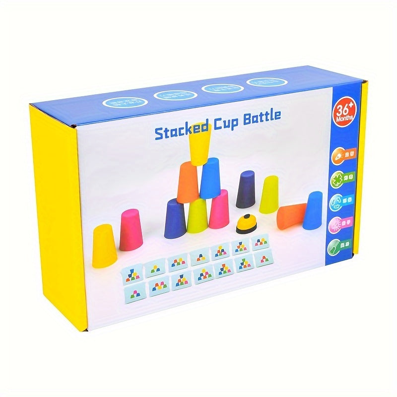 Pädagogisches Stacking Cup Puzzle Spiel - StackSmart