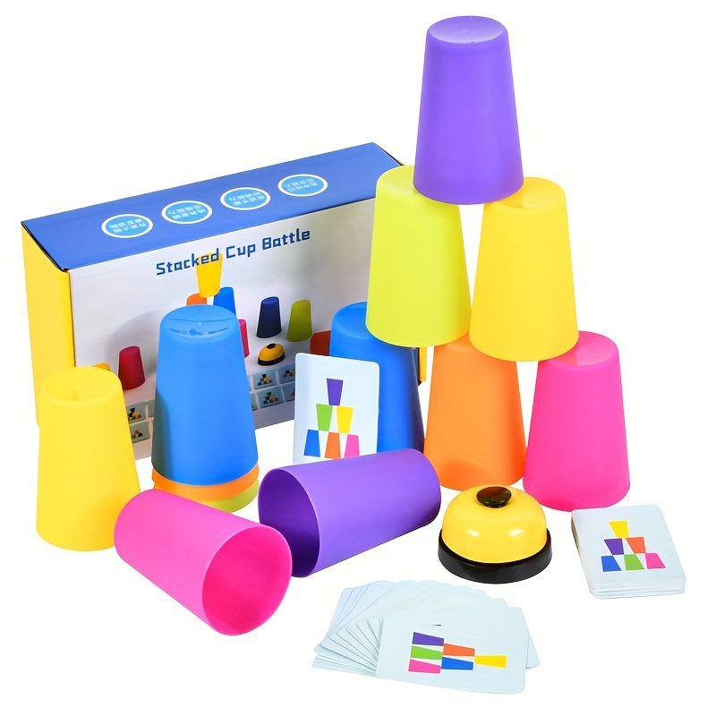 Pädagogisches Stacking Cup Puzzle Spiel - StackSmart
