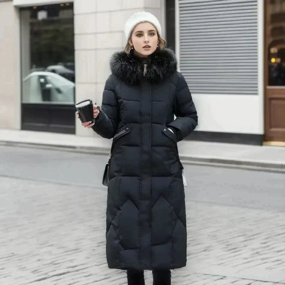 Eishley - Trenchcoat aus modischem Pelz