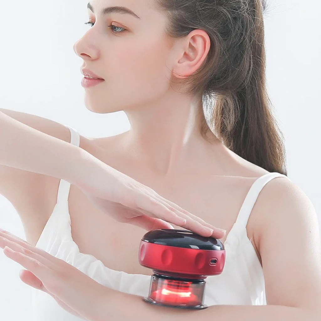 Devako Smart Cupping Massager - Automatische Tiefengewebsentlastung & Heizfunktion