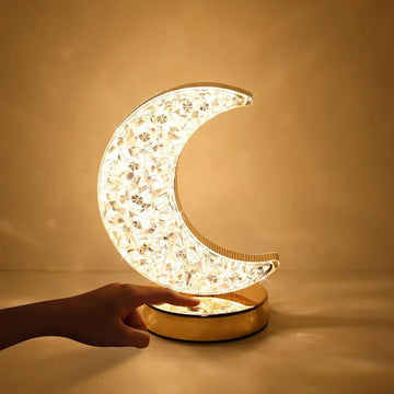 Celestia Kristall Tischlampe - Magie mit Dimmfunktion für jeden Raum