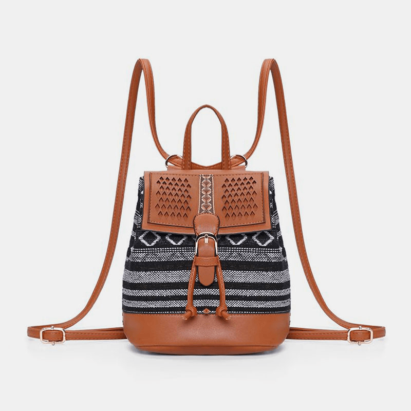 Devako Aetha - Rucksack für Frauen mit geometrischem Muster