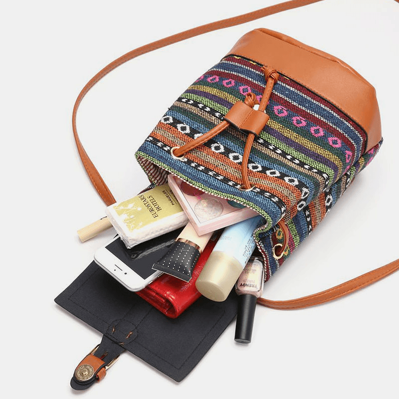 Devako Aetha - Rucksack für Frauen mit geometrischem Muster