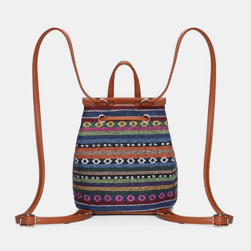 Devako Aetha - Rucksack für Frauen mit geometrischem Muster