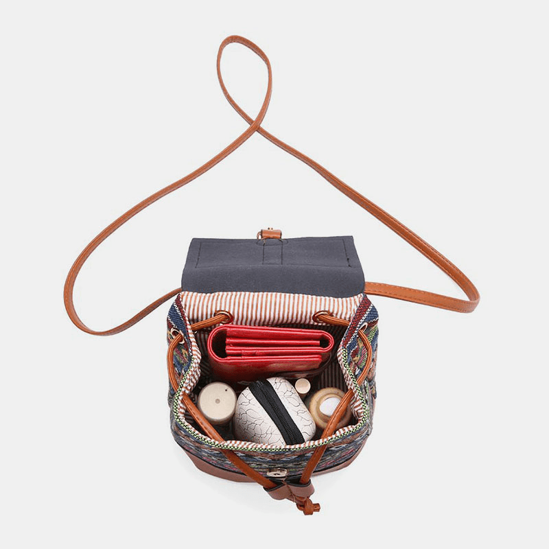 Devako Aetha - Rucksack für Frauen mit geometrischem Muster