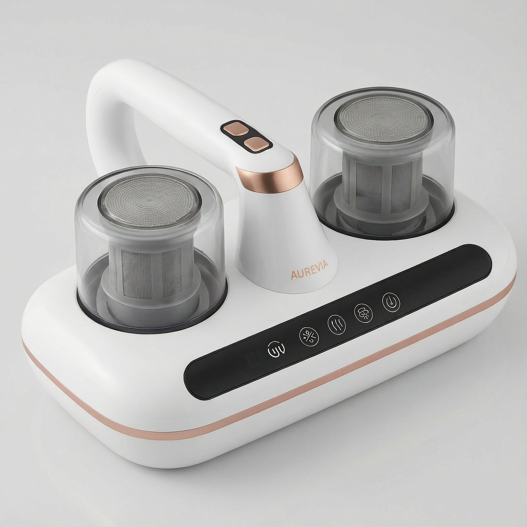 Milbenreiniger mit UV-Licht – Kabellos, HEPA-Filter & Starke Saugleistung