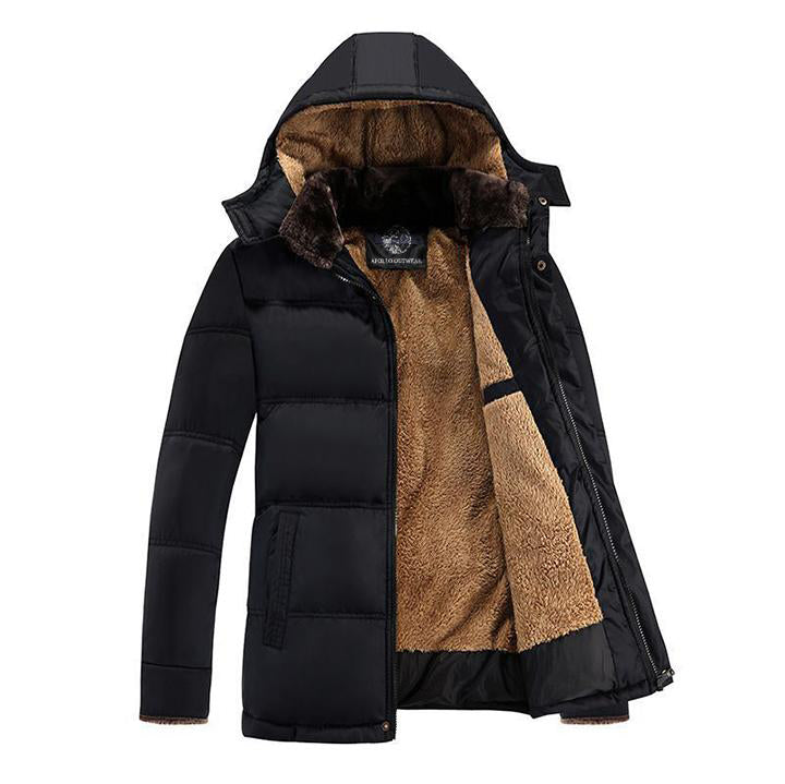 Leander Fleece Parka – Stilfuld vinterfrakke med unikt design