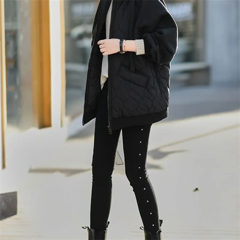 Ylka Jakke | Oversized quiltet jakke med hætte | Varm og trendy