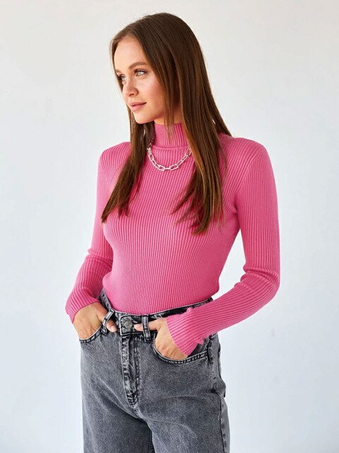Modischer Rollkragenpullover für Frauen - Darian