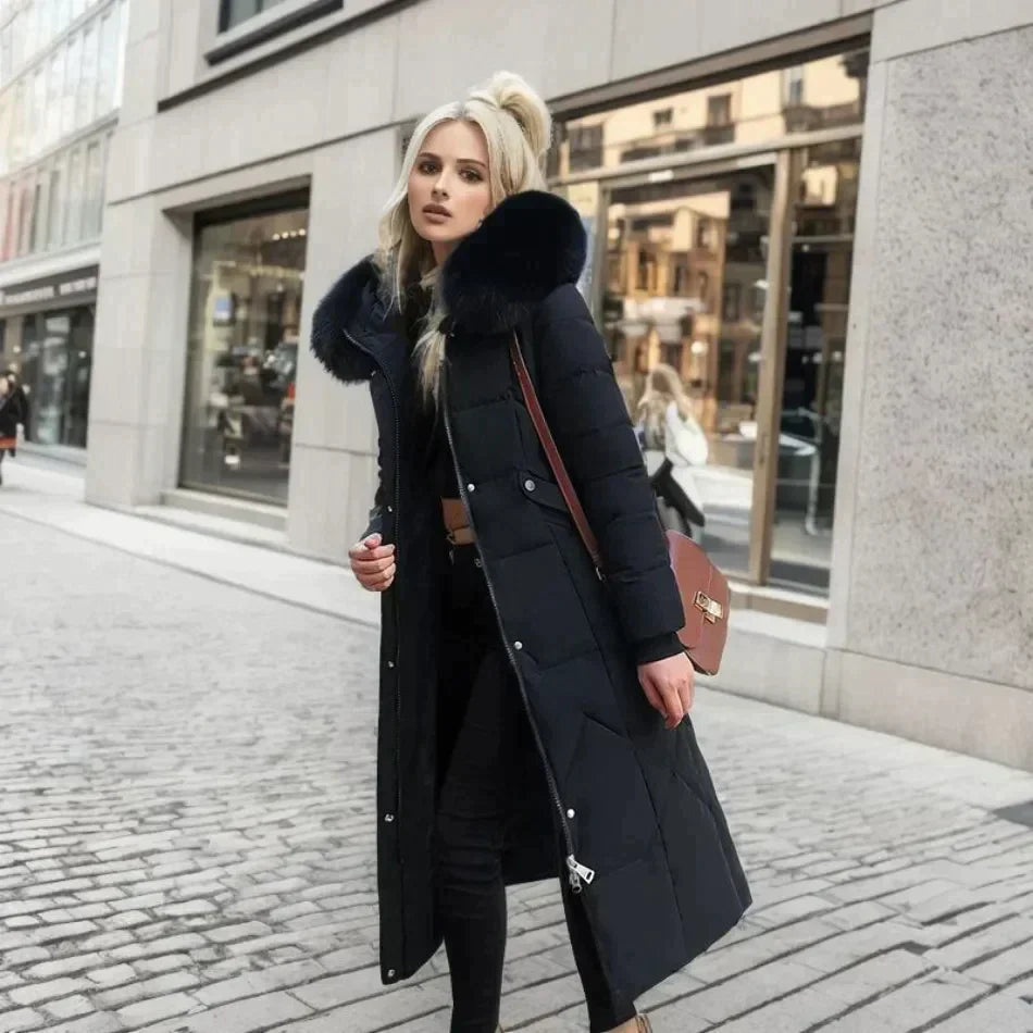Eishley - Trenchcoat aus modischem Pelz