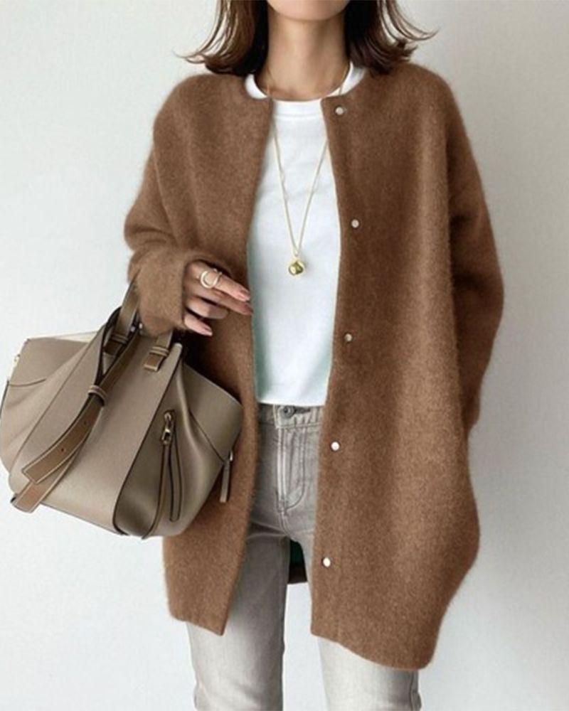 Valentina | Oversized cardigan til et afslappet og stilfuldt look
