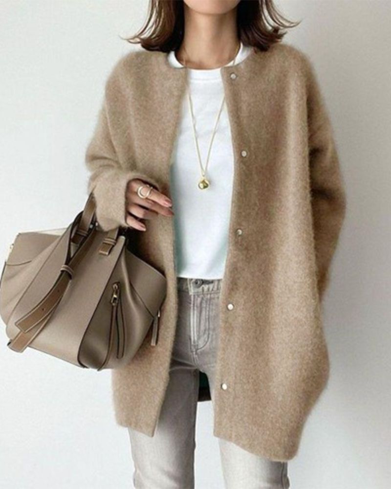 Valentina | Oversized cardigan til et afslappet og stilfuldt look
