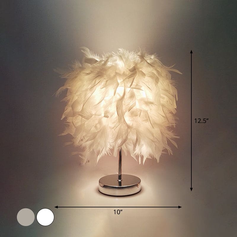 FeatherGlow - Feathers Wide Spherical Tischleuchte