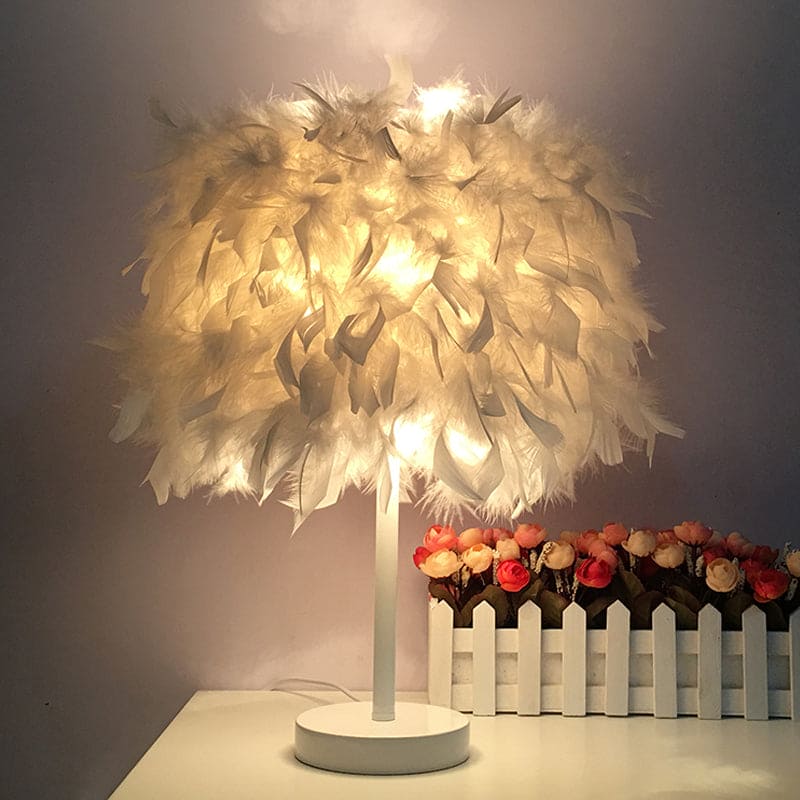 FeatherGlow - Feathers Wide Spherical Tischleuchte