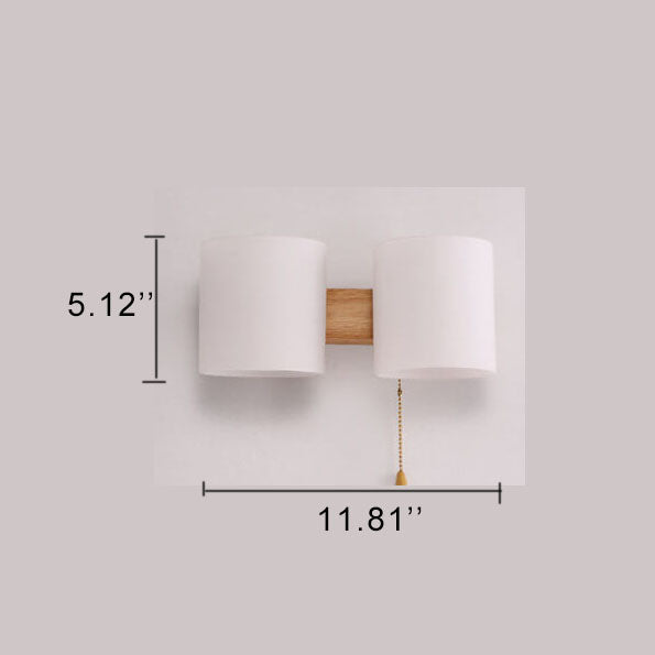 GloBrite - Moderne zylindrische Wandleuchte mit 1 Licht