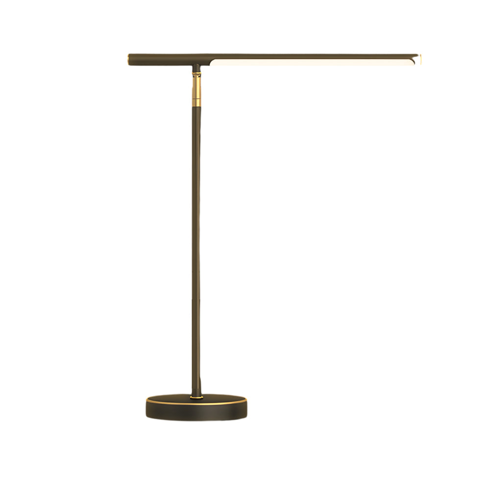 Copper Linear - LED-Schreibtischlampe aus Messing mit einstellbarer Richtung