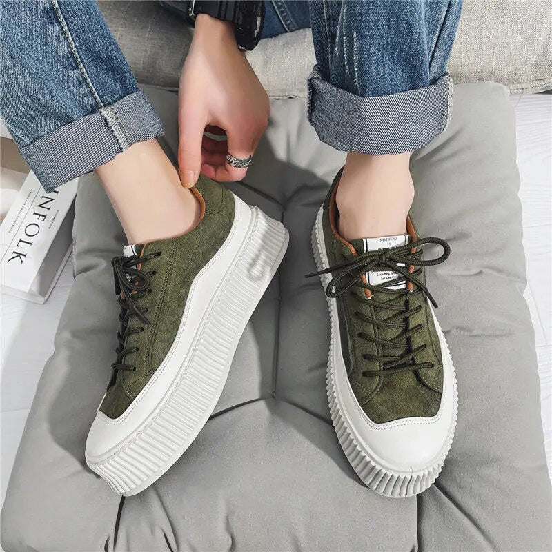 Colin - Stylische und Bequeme Plateau-Sneakers