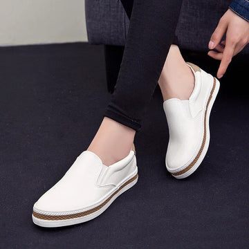 Aileen - Anspruchsvolle und Opulente Loafers aus Leder