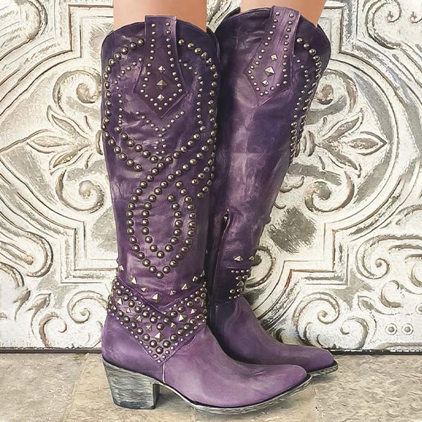 Lilli - Cowboystiefel mit Absatz