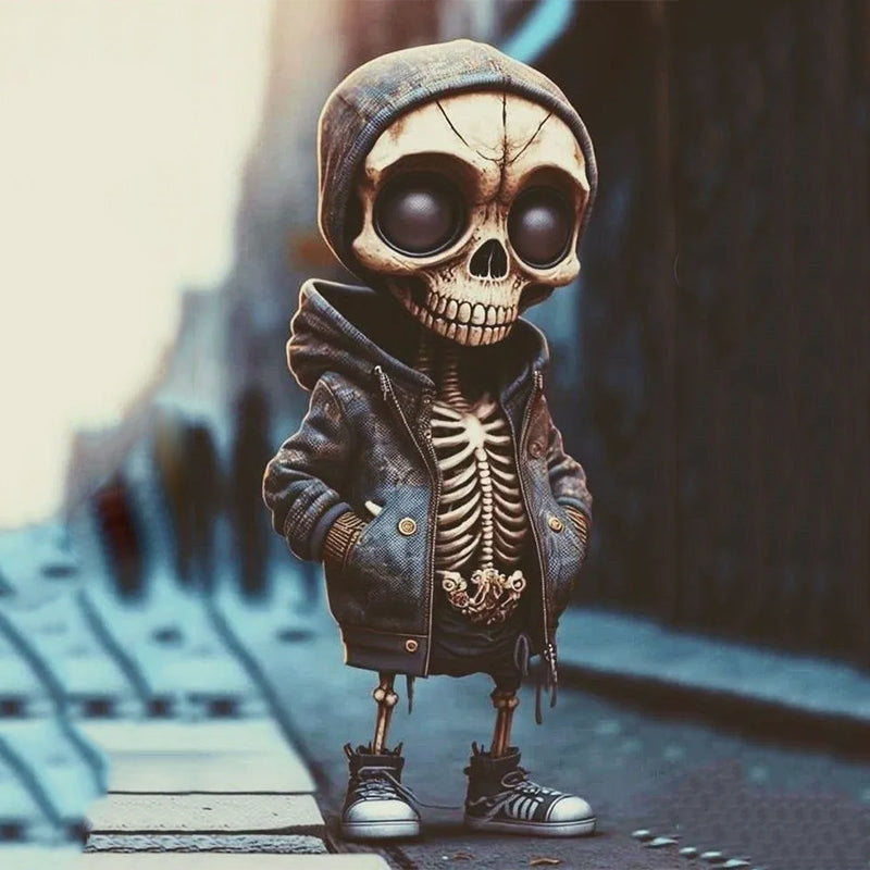 Objets funéraires | Squelettes décoratifs détaillés pour Halloween
