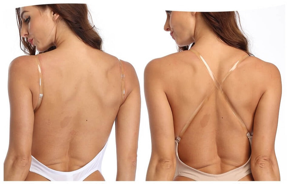 Damen Backless Shapewear Deep V – Unsichtbarer Shaper BH mit offenem Rücken