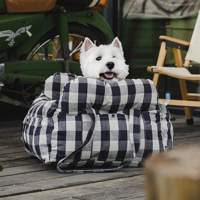 Komfortabel hundekurv til bilen - TravelPaw