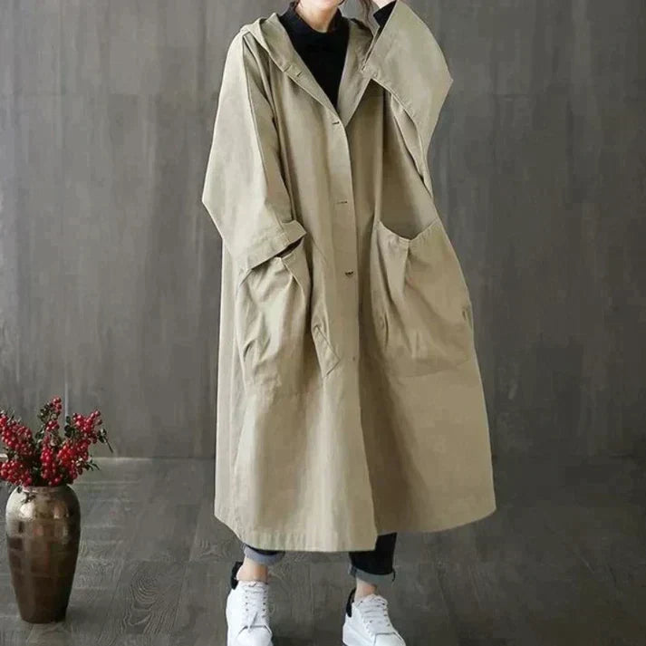 Noémie | Trenchcoat in Übergröße