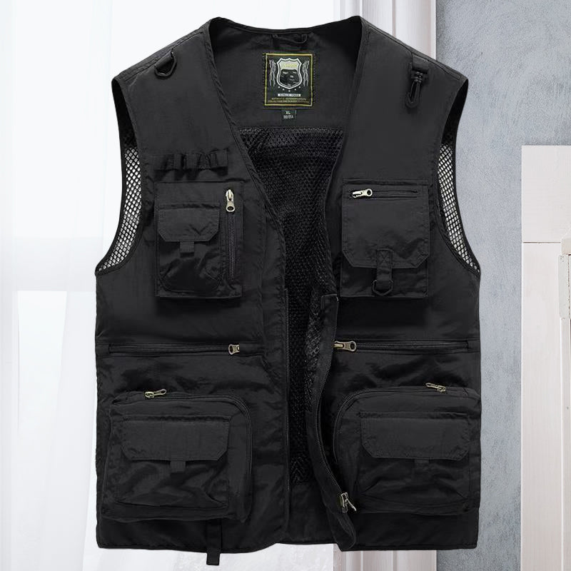 Devako Multi-Pocket Mesh Weste Taktische Weste
