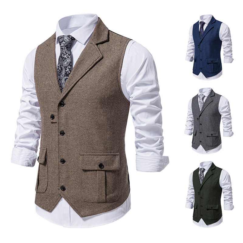 Herrenweste Luca | Eleganter Look mit praktischen Details
