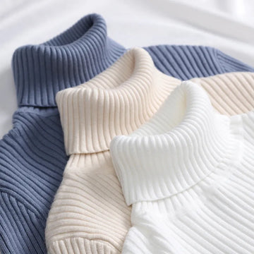Trendiger Rollkragenpullover - Delja