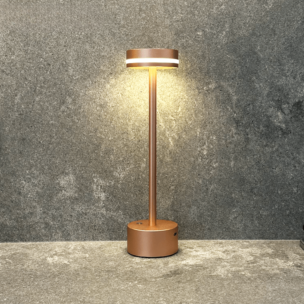 Devako LuxeLight | Kabellose Tischleuchte - Beleuchten Sie Ihren Raum mit Raffinesse