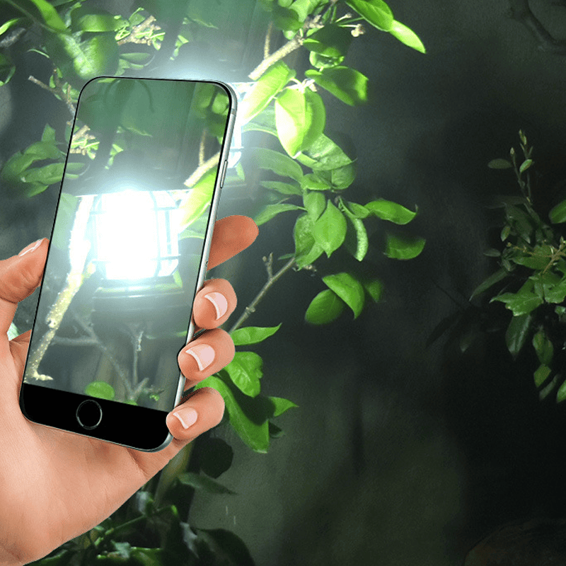 GloBeam - Tragbare intelligente Retro-Lampe