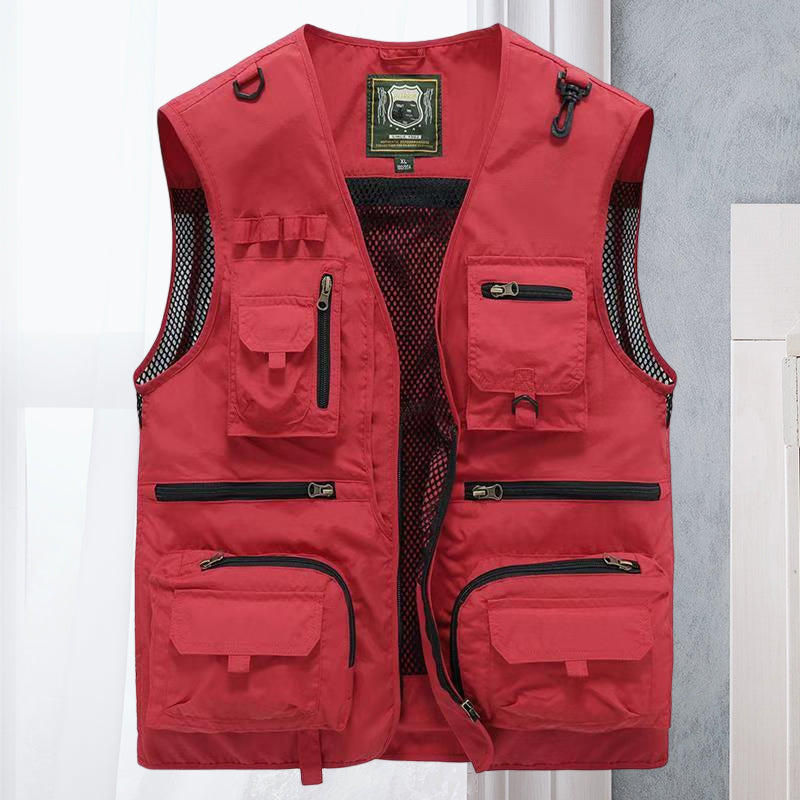 Devako Multi-Pocket Mesh Weste Taktische Weste