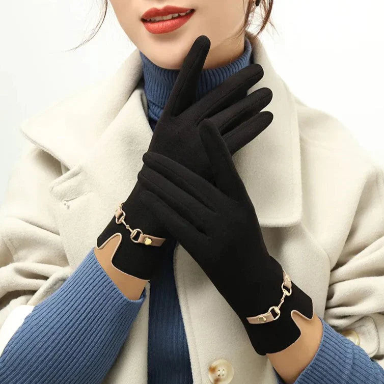 Stylische Herbst- und Winterhandschuhe für Frauen - Amelia
